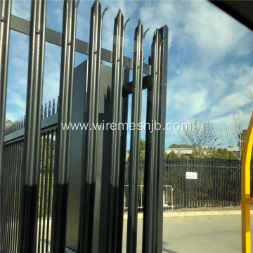 2.4 Meter High Powder Coated Palisade Fencing